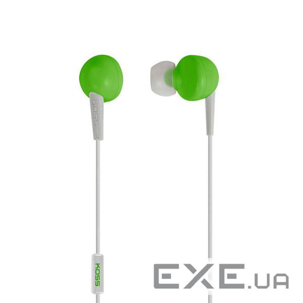 Навушники Koss KEB6iK Mic Green (190874.101)