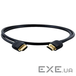 Кабель HDMI, Cypress CBL-H300-020, Premium 4K, 2.0M, 30AWG Чорний