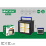 Акустична система NEWVEW NV-9218 Solar Panel/BT/USB/TF/FM Blue (NWVW-NV-9218-BL)