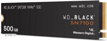 SSD диск WD Black SN7100 500GB M.2 NVMe (WDS500G4X0E)