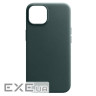 Чохол-накладка Armorstandart Fake Leather для Apple iPhone 14 Shirt Green (ARM64393)