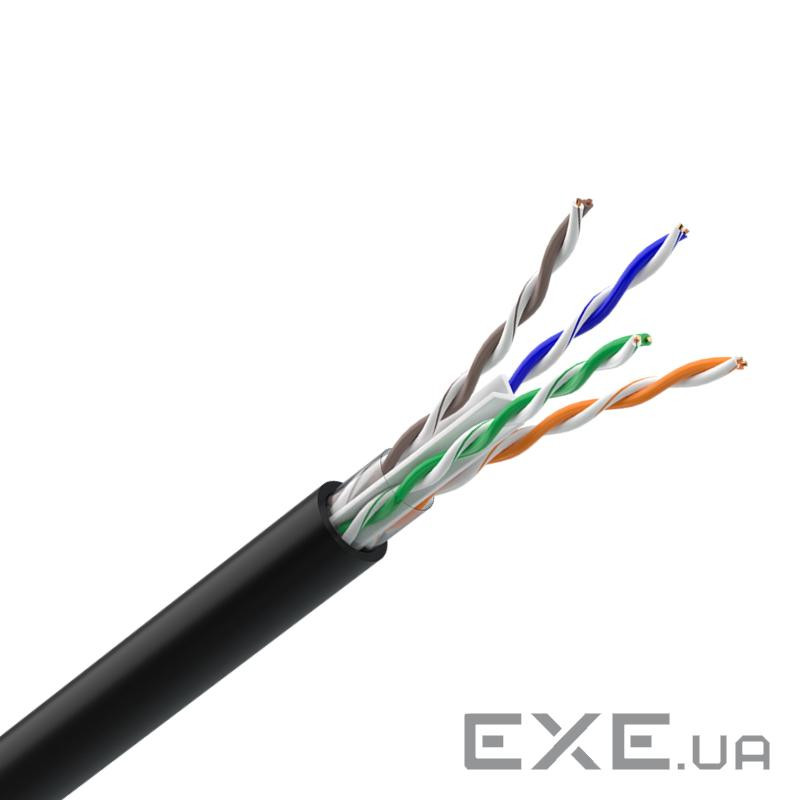 Кабель U/UTP 4x2х0,54, кат. 6, зовнішній КПП-ВП (250), 305 м (OC-U/UTP6(250/54)PE) (OC-U/UTP6(250/54)PE)