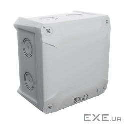 Коробка, IP 66, антивандальна IK 07 , мембранні вводи, безгалогеновий УФ-стійкий матері (KKD 115_KA)