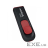 USB флеш накопичувач A-DATA 64GB C008 Black + Red USB 2.0 (AC008-64G-RKD)