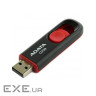 USB флеш накопичувач A-DATA 64GB C008 Black + Red USB 2.0 (AC008-64G-RKD)