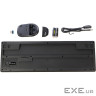 Комплект бездротовий, клавіатура з мишою A4Tech Fstyler FG1200S, колір чорний (FG1200S (Black))