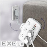 Мережевий фільтр COLORWAY CW-CHE24PDW White, 2 розетки , 1xUSB-C, 3xUSB