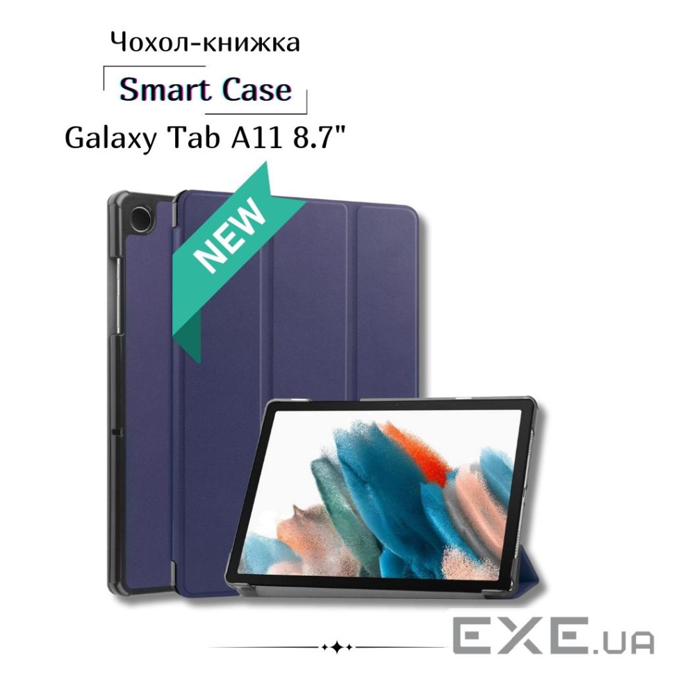 Чохол до планшета BeCover Smart Case Samsung Galaxy Tab A11 SM-X133/X135 8.7" Deep Blue (713964)