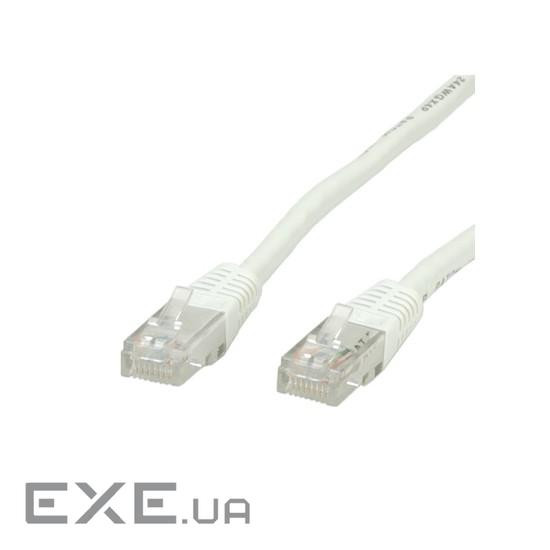 Крос-патч-корд RJ45 UTP5e 1.0m,cross AWG28 D=4.5mm Gold Protect,сірий (75.06.8861-10) (75.06.8861-10)