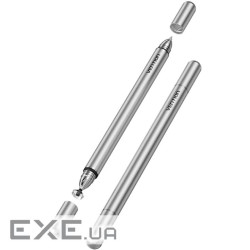 Стилус VENTION 2-in-1 Stylus Pen Gray Aluminum Alloy Type (KQMH0)