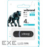 Флешка WIBRAND Panther 4GB USB2.0 Black (WI2.0/PA4P2B)