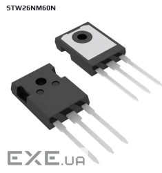 Транзистор 600V 20A TO-247 STW26NM60N (14509)