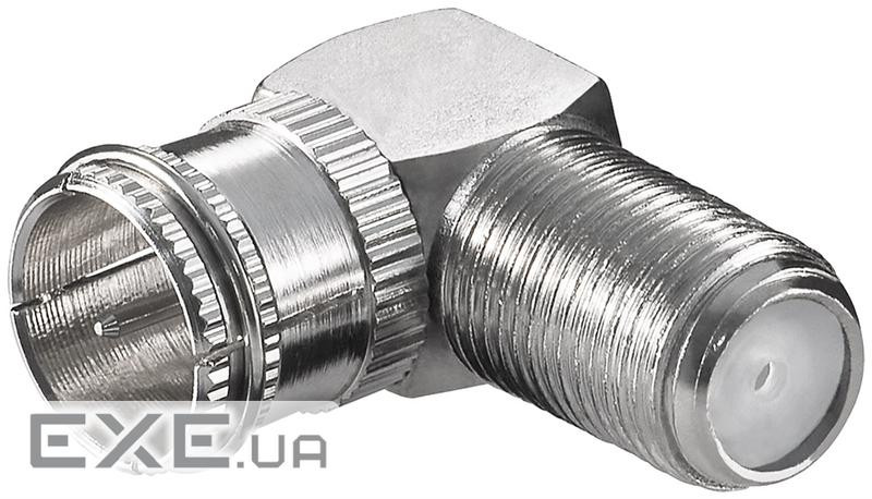 Перехідник антенний RF:F M/F,адаптер 90ё Quick (75.01.2435-100) 90ё Quick (75.01.2435-100)