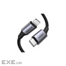 Дата кабель USB-C to Lightning 1.0m 3A 60W US304 black Ugreen (60759) (UGR-60759)