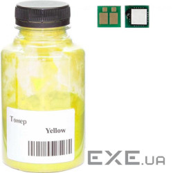 Тонер Canon 054H MF641/643/645, LBP-621/623, 70г 2.3K Yellow +chip AHK (3203745)