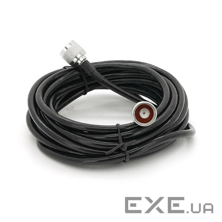 Високочастотний патчкорд кабель для підсилювача GSM - GSM антени N+F-N+F -5метрів (YT30084) (YT30084)
