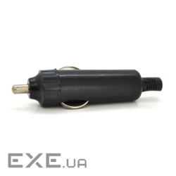 Штекер Авто прикурювача Light під шнур, корпус пластик (YT27593) (YT27593)