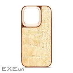 Чохол до мобільного телефона Harder Crocosaur Apple iPhone 15 Pro Beige (ARM76703)
