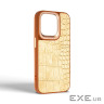 Чохол до мобільного телефона Harder Crocosaur Apple iPhone 15 Pro Beige (ARM76703)