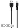 Кабель HOCO X20 Flash USB-A to Micro-USB 2м Black (6957531068884)