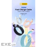 Дата кабель USB 2.0 AM to USB-C 2.0m 100W black Essager (EXC7A-WLA01-P)
