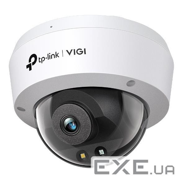IP-Камера TP-LINK VIGI C230-2.8, PoE, 3Мп, 2,8 мм, H265+, IP66, Turret, кольорове ні (VIGI-C230-2.8)