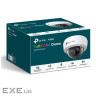 IP-Камера TP-LINK VIGI C230-2.8, PoE, 3Мп, 2,8 мм, H265+, IP66, Turret, кольорове ні (VIGI-C230-2.8)