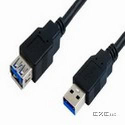 Кабель пристроїв-подовжувач Gutbay USB3.0 A M/F 3.0m,3xShielding AWG28 Cu (78.01.2854-100)