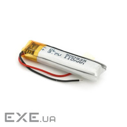 Літій-полімерний акумулятор 5*09*35mm (Li-ion 3.7В 110мА&middot,год) (500935) ) (500935)