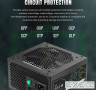 Блок живлення 500W, 80+ Bronze, fan 120mm ATX3.1 OPP/OVP/UVP/OCP/SCP/OTP/SIP/OLP GAMEMA (VP 500S BK)