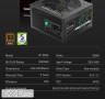 Блок живлення 500W, 80+ Bronze, fan 120mm ATX3.1 OPP/OVP/UVP/OCP/SCP/OTP/SIP/OLP GAMEMA (VP 500S BK)