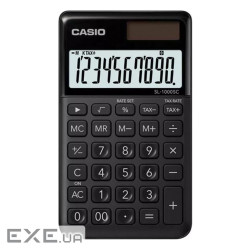 Калькулятор Casio SL-1000SC-BK-W-EP, чорний (CALC-CAS-SL-1000SC-B)