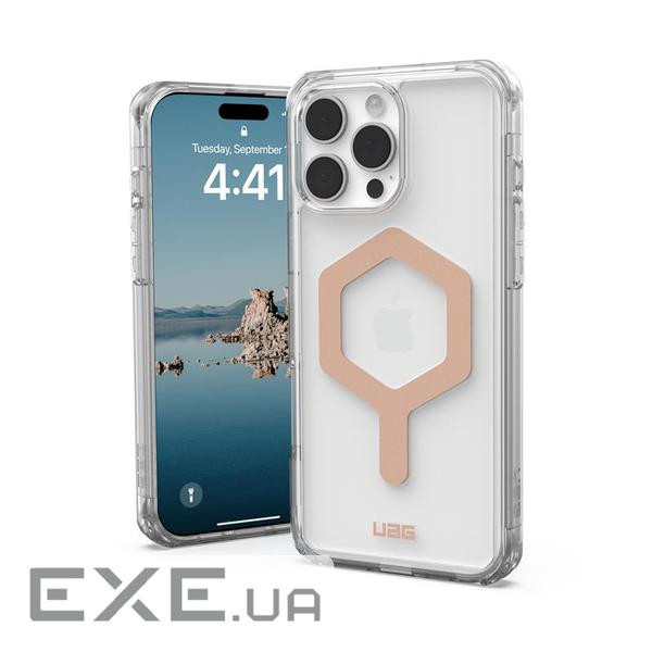 Чохол для мобільного телефону UAG iPhone 16 Pro Max Plyo Magsafe Ice/Gold (114481114381)