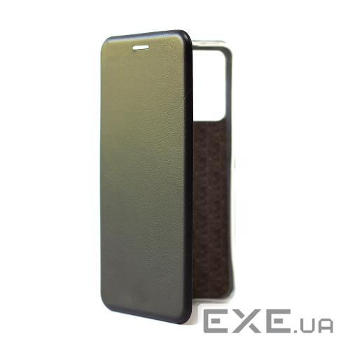 Чохол-книжка для смартфона Xiaomi Redmi Note 12 4G, Premium Leather Case Black