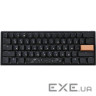 Клавіатура Ducky One 3 Mini Cherry MX Silent Red RGB UA USB Black (DKON2161ST-SUAPXCLAWSC1)