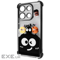 Чехол WAVE Winkie Xiaomi Redmi Note 13 4G black/splash (64208 black/splash)