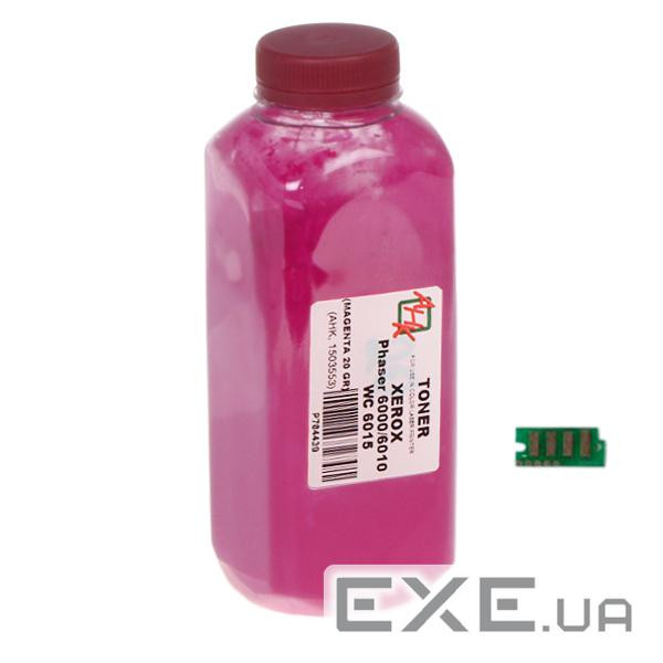 Тонер Xerox Ph6000/6010, 20г Magenta +chip reg 1, 3 AHK (1500253)