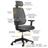Офісне крісло Mealux Leo Air Plus Dark Grey (Y-546 KBG)