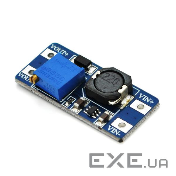 Підвищує перетворювач напруги DC-DC MT3608 2-24В на 5-28В 2А