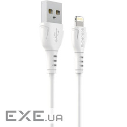 Кабель BOROFONE BX51 Triumph USB-A to Lightning 1м White (6931474743909)