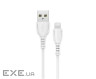 Кабель BOROFONE BX51 Triumph USB-A to Lightning 1м White (6931474743909)
