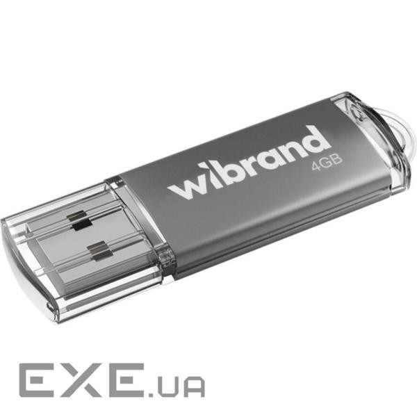 Флешка WIBRAND Cougar 4GB USB2.0 Silver (WI2.0/CU4P1S)