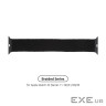 Ремінець ArmorStandart Braided Solo Loop для Apple Watch 38/40/41mm Charcoal Size 4 (132 (ARM58061)
