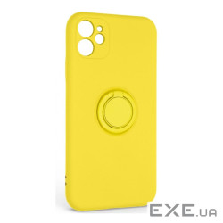 Чохол до мобільного телефона Armorstandart Icon Ring Apple iPhone 11 Yellow (ARM68645)
