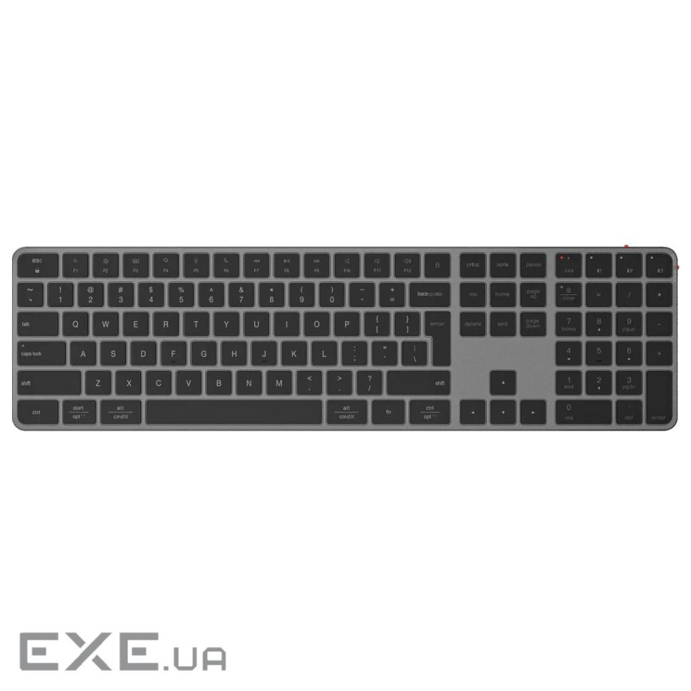 Клавіатура Meetion K230 Bluetooth/Wireless Black (MT-K230MW-A-RUA)