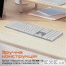 Клавіатура Meetion K230 Bluetooth/Wireless Black (MT-K230MW-A-RUA)