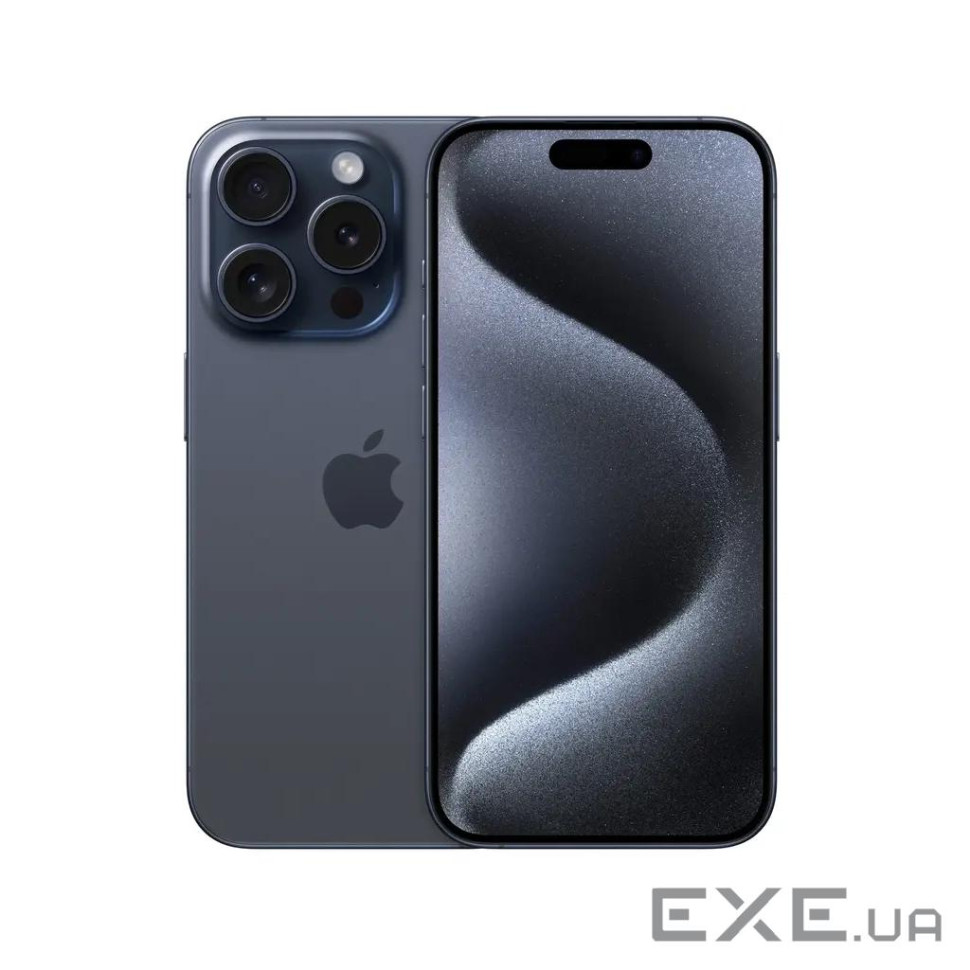 Мобільний телефон Apple iPhone 15 Pro Max 256Gb Blue Titanium (Grade A) USED (iP15PM25BuT_A)