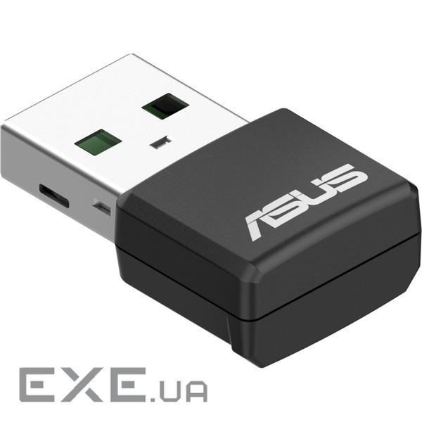 WiFi-адаптер ASUS USB-AX55 nano AX1800 USB 3.0 WPA3 MU-MIMO OFDMA (90IG06X0-MO0B00)
