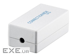 Перехідник мережевий RJ45 UTP5e,зєднувач розриву ConnectinBox,білий (62.09.8135-1) (62.09.8135-1)