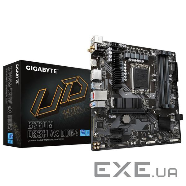 Материнська плата GIGABYTE B760M DS3H AX DDR4